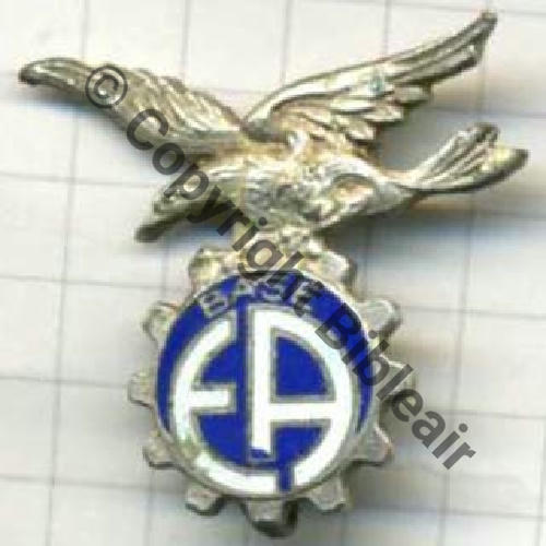 SAL  2123.EMGA BASE ECOLE DE AIR SALON  BERAUDY VAURE Bol Dos lisse 29x26mm Src.bohdan5 40Eur05.09 